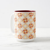 Tasse 2 Couleurs Modern Floral Delight (Devant gauche)