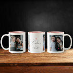Tasse 2 Couleurs Moderne "Aimez-vous grand-mère" 2-Photo<br><div class="desc">Cette tasse photo personnalisée est un hommage chaleureux qui fait le cadeau parfait pour une grand-mère bien-aimée. Doté de 2 photos pour mettre en valeur des souvenirs qui nous tiennent à coeur, le centre est doté d'un élégant script qui dit "Aimez votre grand-mère" au-dessus d'un message personnalisable des donateurs. Un...</div>