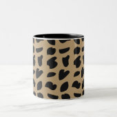 Tasse 2 Couleurs Moderne élégant Motif Leopard tendance (Centre)