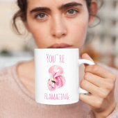 Tasse 2 Couleurs Moderne Vous Flamazirez Beauté Flamant rose rose