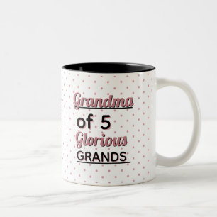 Tasse 2 Couleurs Modifiez le numéro ! Rendez-le votre propre grand-