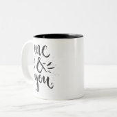 Tasse 2 Couleurs Moi et vous (Devant gauche)