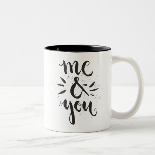 Tasse 2 Couleurs Moi et vous (Droit)