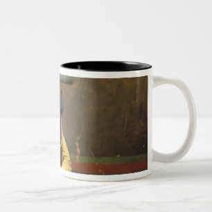 Tasse 2 Couleurs moine bouddhiste tibétain soulevant un garçon pour