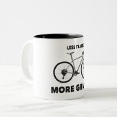 Tasse 2 Couleurs Moins de trafic Plus de gravier (Devant gauche)