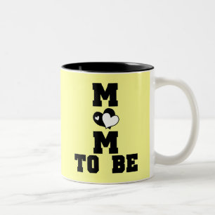 Tasse 2 Couleurs MOM à être - Texte noir