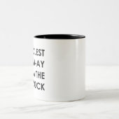 Tasse 2 Couleurs Momm-Ay le plus frais du bloc (Centre)