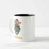 Tasse 2 Couleurs MOMster (Devant gauche)