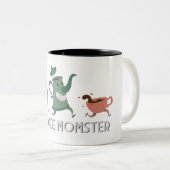 Tasse 2 Couleurs Momster de biscuit (Devant droit)