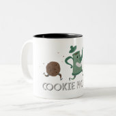 Tasse 2 Couleurs Momster de biscuit (Devant gauche)