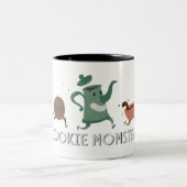 Tasse 2 Couleurs Momster de biscuit (Centre)