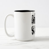 Tasse 2 Couleurs Momster Funny Halloween Spider Bat Graphisme (Gauche)