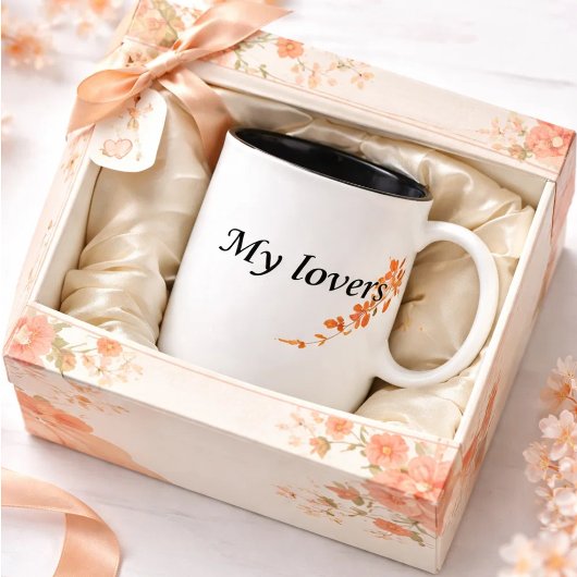 Tasse 2 Couleurs Mon amant