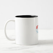 Tasse 2 Couleurs Mon attitude dépend de votre tolérance (Gauche)