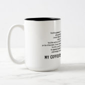 Tasse 2 Couleurs Mon café est meilleur que le vôtre ! (Gauche)