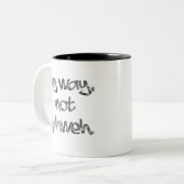 Tasse 2 Couleurs Mon Chemin, Pas L'Éternel (Devant gauche)