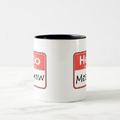 Tasse 2 Couleurs Mon nom est Meemaw (Centre)