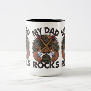Tasse 2 Couleurs Mon père Rocks