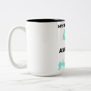 Tasse 2 Couleurs Mon Petit Amis A Une Aimante Fille Noire