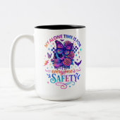 Tasse 2 Couleurs Mon seul temps... (Gauche)