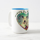 Tasse 2 Couleurs Mon Souhait Pour Vous (Devant gauche)