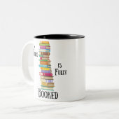 Tasse 2 Couleurs Mon week-end est entièrement réservé (Devant gauche)