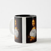 Tasse 2 Couleurs Mona Moona Lisa (Devant gauche)