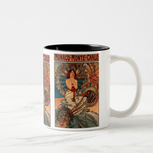 Tasse 2 Couleurs Monaco Monte Carlo (Droit)