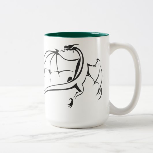 Tasse 2 Couleurs Monde de Dragon (Droit)