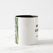 Tasse 2 Couleurs Monde plus grand (Centre)