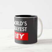 Tasse 2 Couleurs Mondes les plus ok Rey (Devant droit)