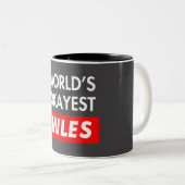 Tasse 2 Couleurs Mondes les plus proches Miles (Devant droit)