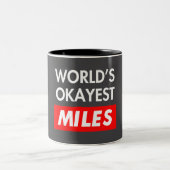 Tasse 2 Couleurs Mondes les plus proches Miles (Centre)