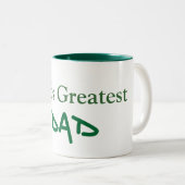 Tasse 2 Couleurs Mondes plus grands, PAPA (Devant droit)