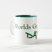 Tasse 2 Couleurs Mondes plus grands, PAPA (Devant gauche)