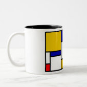 Tasse 2 Couleurs Mondrian 2 (Gauche)