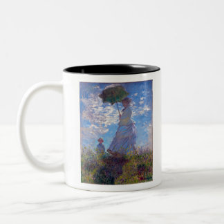 Tasse 2 Couleurs Monet France Impressionniste Personnes Femme avec
