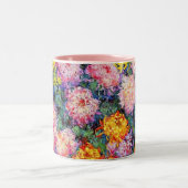 Tasse 2 Couleurs Monet - Lit de Chrysanthèmes, (Centre)