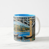 Tasse 2 Couleurs Monet - The Bridge over the Seine, (Devant droit)