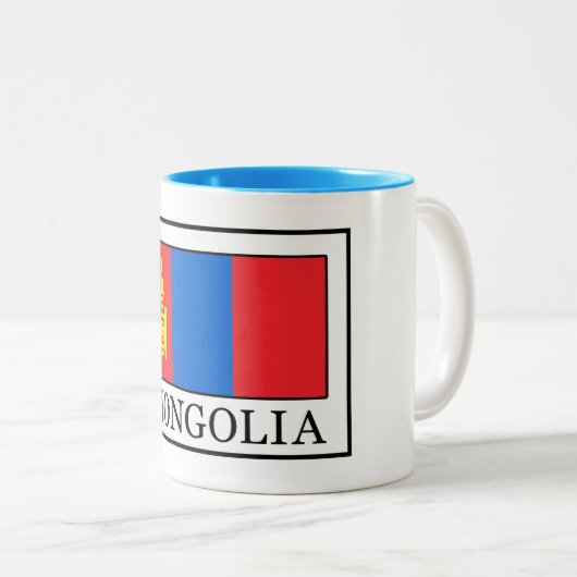 Tasse 2 Couleurs Mongolie (Devant droit)