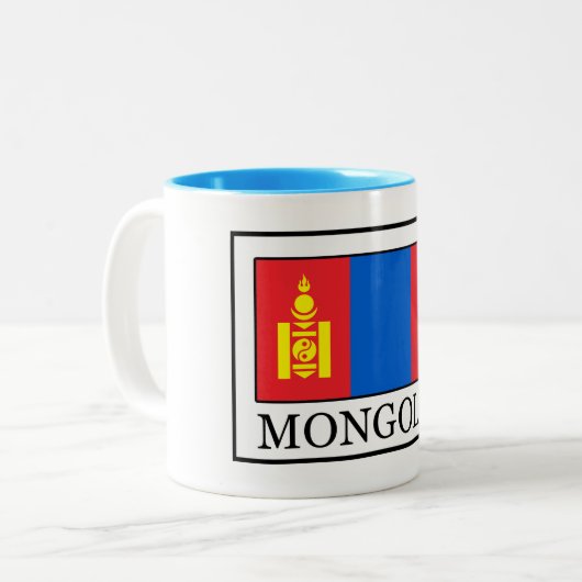 Tasse 2 Couleurs Mongolie (Devant gauche)