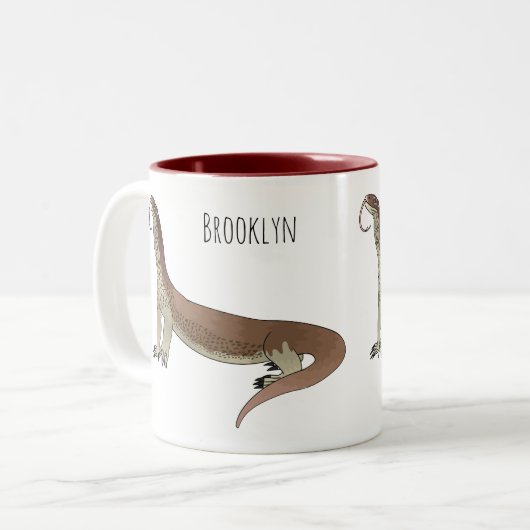 Tasse 2 Couleurs Monitor lizard (Devant gauche)