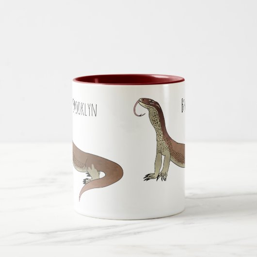 Tasse 2 Couleurs Monitor lizard (Centre)