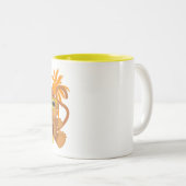 Tasse 2 Couleurs Monkey Nerd (Devant droit)