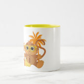 Tasse 2 Couleurs Monkey Nerd (Centre)