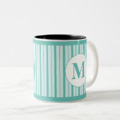 Tasse 2 Couleurs Monogramme (Devant droit)