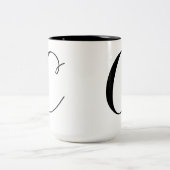 Tasse 2 Couleurs Monogramme-C (Centre)