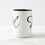 Tasse 2 Couleurs Monogramme-H (Centre)