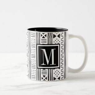 Tasse 2 Couleurs Monogramme inspiré de la moisissure