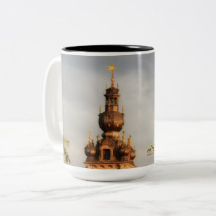 Tasse 2 Couleurs Mons, ville du Doudou Ducasse en Belgique